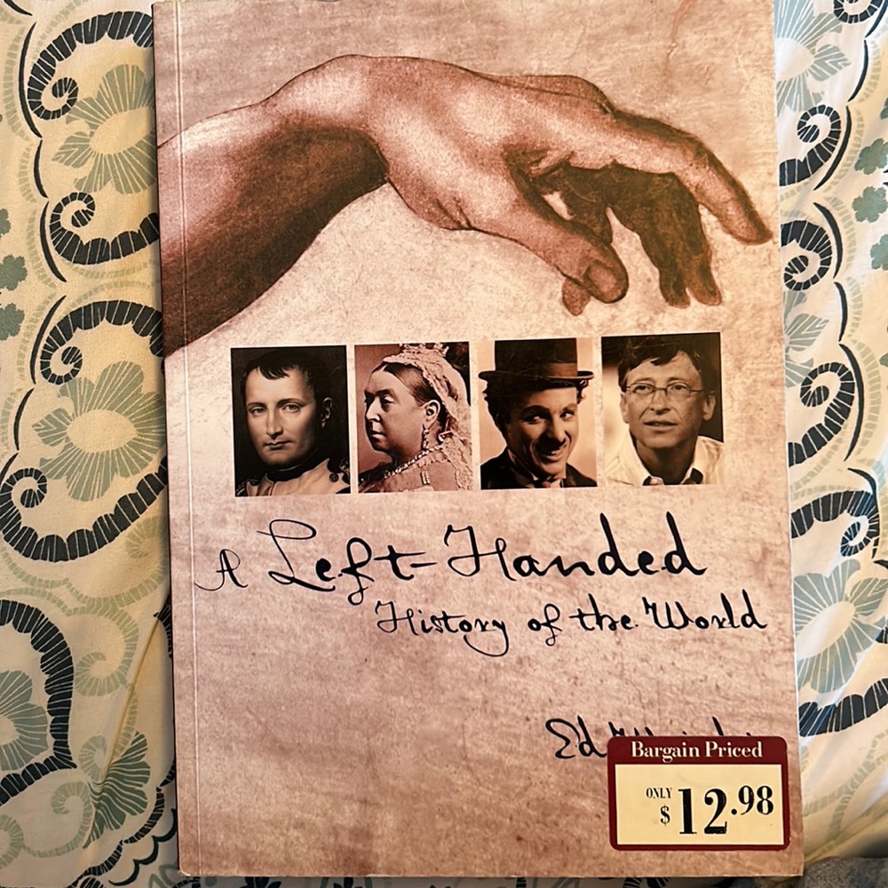A left-handed history of the world